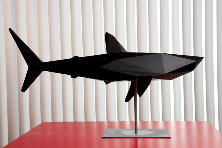 shark sculpture